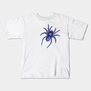 Purple Opal Tarantula Kids T-Shirt